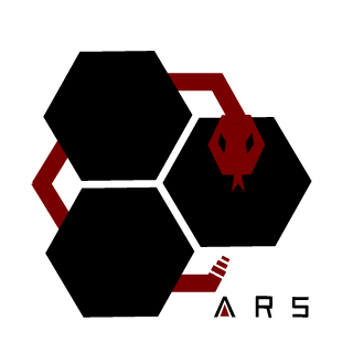 A rattle snake's emblem
