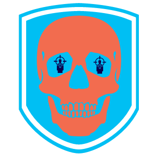 Blood and Death's emblem