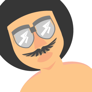 Hipsterstache's emblem