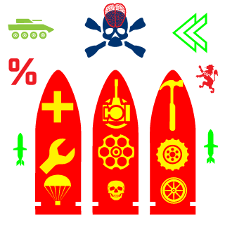Megavulcan's emblem