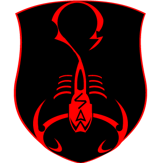 Scorpions at War's emblem