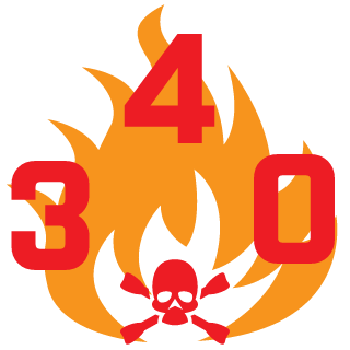 Crazy Killer 340's emblem