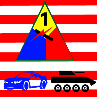 1st Armored Division's emblem