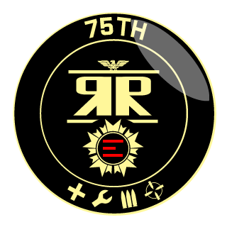 RB RANGERS 75TH's emblem